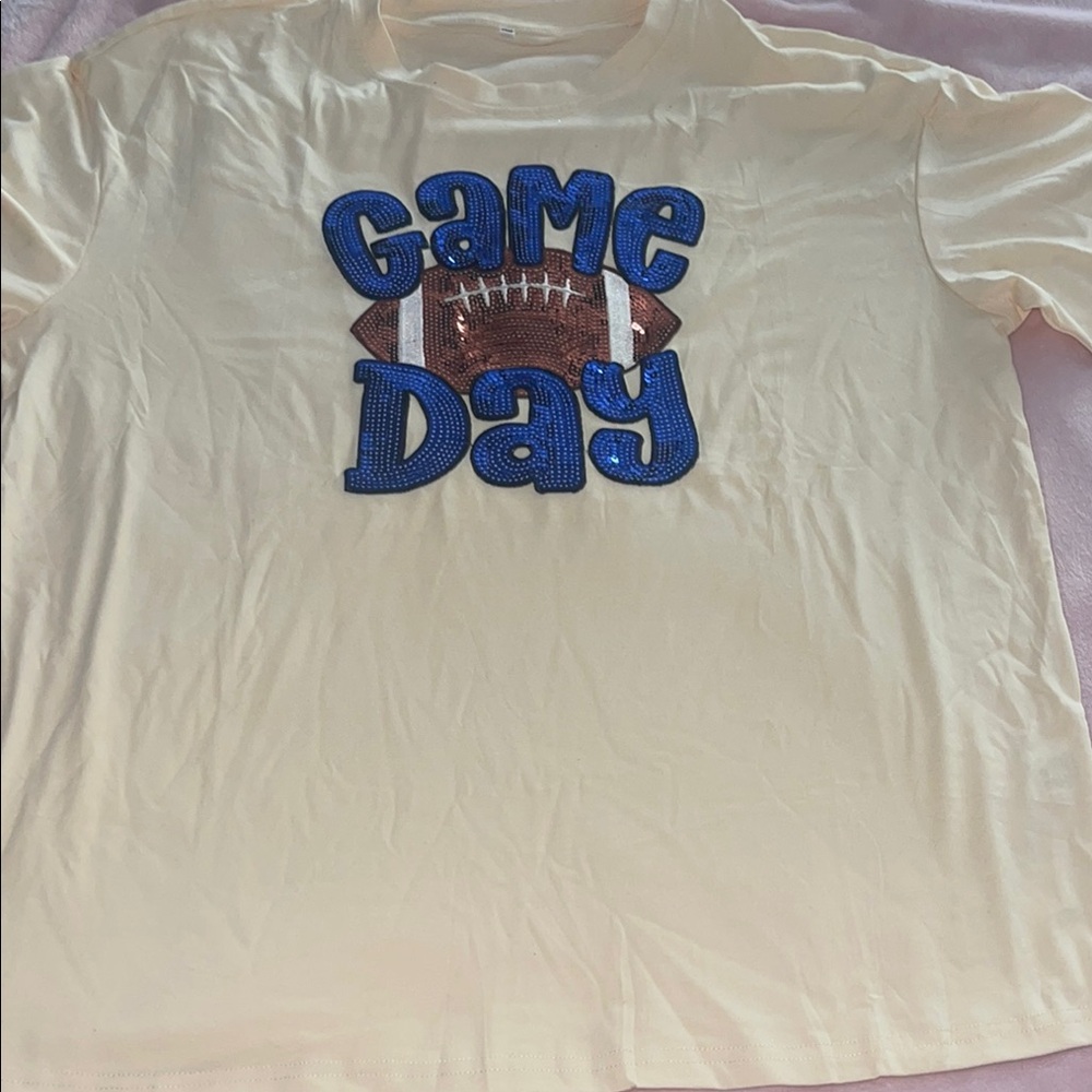 Womens football game day shirt
